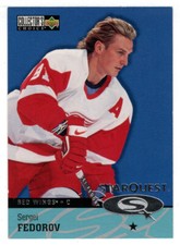 Sergei Fedorov (Hockey Card) 1997-98 Collector's Choice StarQuest # SQ19 MT