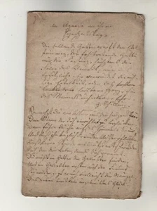Heft Handschrift Zum Hochzeitstag Kaiserslautern 1828 (187) - Bild 1 von 4