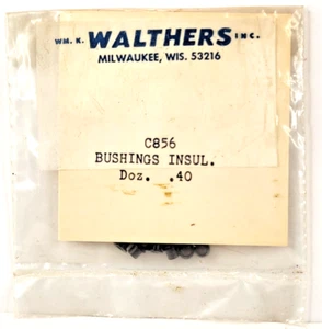 Walthers HO Scale #C856 Bushing Insulators (12/pk) - Picture 1 of 3
