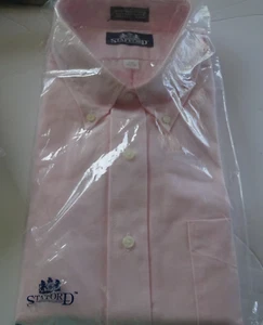 Stafford Ex Tall size 18 ½ neck /38 Light Pink Long sleeve Made in U.S.A. - Picture 1 of 2