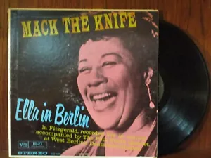 Ella Fitzgerald Mack The Knife, Ellen In Berlin LP Verve MGVS64041 - Bild 1 von 2