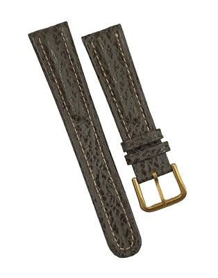 Original Seiko/Pulsar 6M25-6000, 6F24-7010 Grey Leather 20mm Band Strap BRJ60G - Image 1 of 4