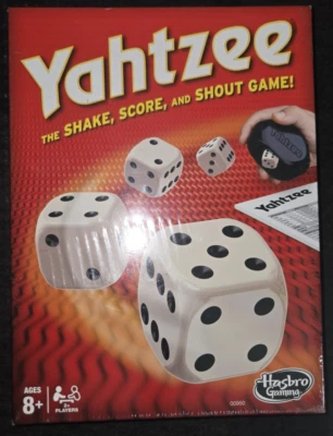 NEW Yahtzee Classic Dice Board Game for Adults & Kids by Hasbro FACTORY SEALED - Image 1 of 4
