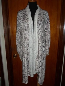 Victoria's Secret Moda International Cashmere Cttn Asymmetric Cardigan Sweater S - Picture 1 of 7