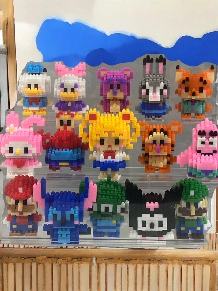 Box Set Mini nano building blocks collectable toys of 15 Characters - Image 1 of 4