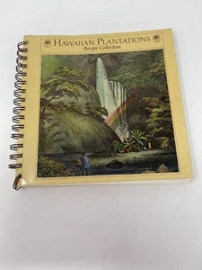Hawaiian Plantations Recipe Collection 1984 Softcover Spiral Bound Illustrated - Picture 1 of 7