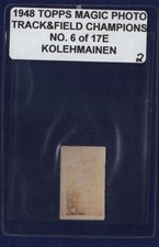 KOLEEHMAINEN (Runner) 1948 Topps Magic Photo Track & Field #6E HOF Vintage (6E2)