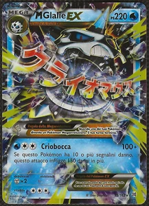 Pokemon Mega GLALIE EX 35/162 XY Break Through  Firnontor Italian It NM - Bild 1 von 2