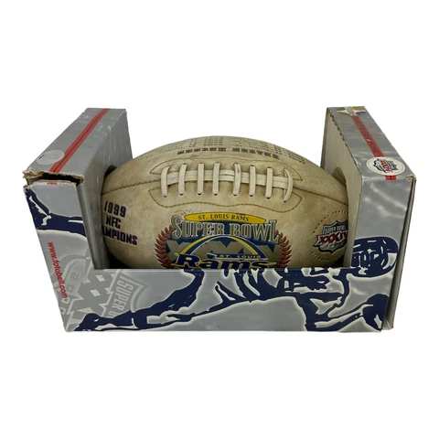 2000 Super Bowl XXXIV St. Louis Rams Fotoball SportS Football NFL NFC Champ 1999 Cover