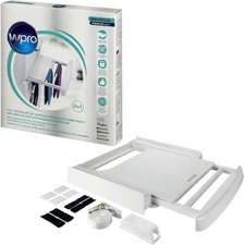 SKP101 WPro Kit colonna bucato universale premium con ripiano e stendibiancheria