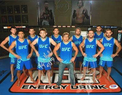 Ryan Hall & Urijah Faber Signed UFC 11x14 Photo PSA/DNA TUF 22 Ultimate Fighter - Изображение 1 из 4