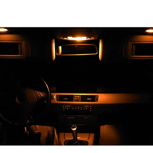 SMD LED Illuminazione Interna Set Completo BMW E38 7er Arancione Berlina - Foto 1 di 1