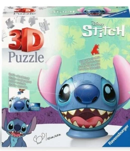 Ravensburger Puzzle-Ball Disney Stitch 77 Pieces Jigsaw Puzzle - Picture 1 of 2