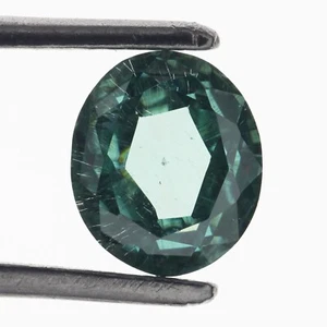 1.05 Ctw Loose Moissanite Diamond Blueish Lab Gemstone For Jwellery 7MM - Picture 1 of 6