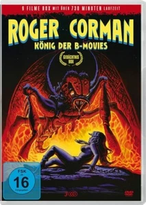 ROGER CORMAN - KÖNIG DER B-MOVIES (GEDÄCHTNIS BOX) 3 DVD NEW - Picture 1 of 1
