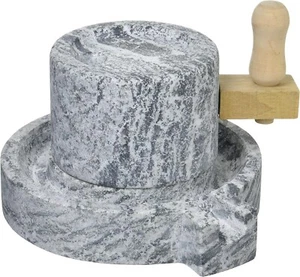 Nuevo Mortero Pequeño Natural Ishigaki Usu Ishiusu Pequeño 3745 Molino de Té 3,6 kg - Imagen 1 de 6