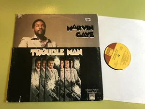 Marvin Gaye Trouble Man LP OST Tamla T322L 1972 gatefold diecut soul soundtrack! - Picture 1 of 5