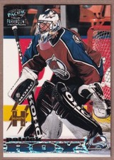1998-99 Paramount HoloElectric #60 Patrick Roy /99 - Colorado Avalanche