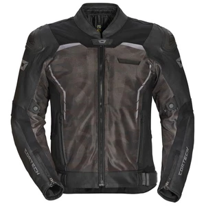 Cortech Vader Leather Jacket - Black/Camo - XL OPEN BOX 8808-1015-07 - Picture 1 of 11