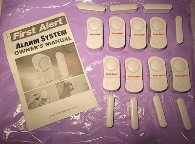 8-First Alert Instantly Alarm Windows or Doors Peel and Stick  NEW home security - Image 1 of 2