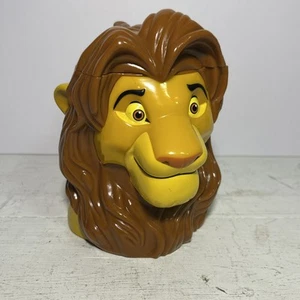 Taza de hielo SIMBA El Rey León Stein tapa abatible vintage 1998 Disney - Imagen 1 de 7