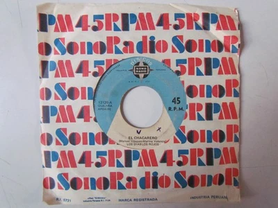 LOS DIABLOS ROJOS - GUARACHA CUMBIA ORIG 7" PERU 1971 - Image 1 of 3