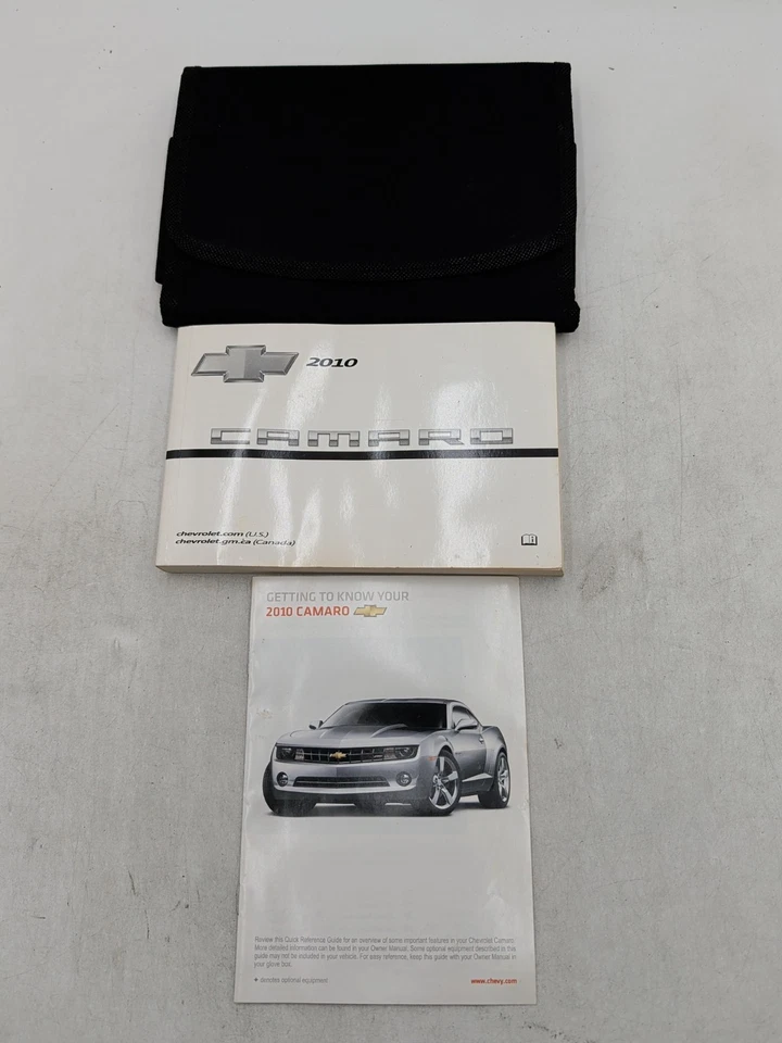 2010 CHEVROLET CAMARO OWNERS MANUAL LT LS SS COUPE Original Set - Image 1 of 1