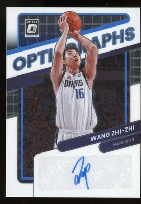 2021-22 Panini Donruss Optic Wang Zhi-Zhi Opti-Graphs Auto 55/99 #OG-WZZ - Image 1 of 2