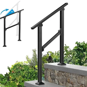 Geländer Treppengeländer Handlauf Treppe Brüstung mit Querstab Bausatz - Bild 1 von 10