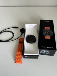 Samsung Galaxy Watch Ultra 47mm - Titanium Black - Bluetooth/WiFi/LTE Unlocked - Zdjęcie 1 z 3