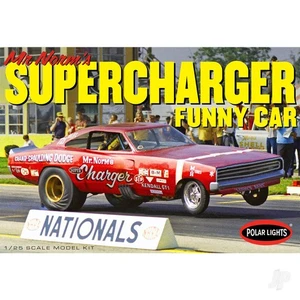 Polar Lights 1:25 1969 Dodge Charger Funny Drag Car "Mr. Norm" Plastic Kit - Picture 1 of 1