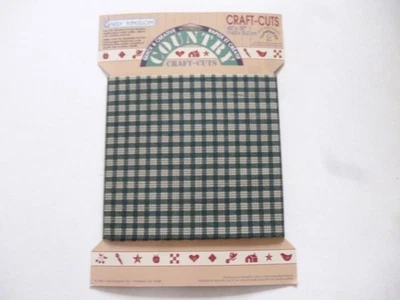 DAISY KINGDOM - CORTES ARTESANALES #C26021 T/F TÉ A CUADROS/BOSQUE 45" X 30" Nuevo Foto 1 de 2