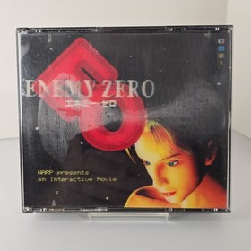 Enemy Zero Sega Saturn 3D Lenticular Game Complete in Box Authentic from Japan