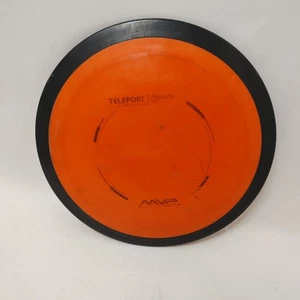 MVP Neutron PFN Teleport 177G Orange PATENT PENDING Used/Ink Good Disc Golf Rare - Picture 1 of 9
