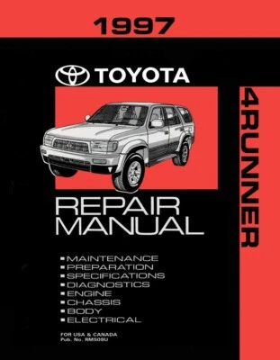 1997 Toyota 4-Runner Shop Service Repair Manual - Image 1 of 4
