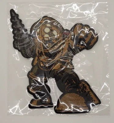 NEW BioShock 6" BIG DADDY Iron-On Patch Loot Crate Exclusive 2016 Embroidered - Image 1 of 2