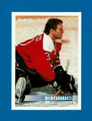 1994-95 Topps Premier SPECIAL EFFECTS parallel Rick Tabaracci # 367 Capitals - Image 1 of 4