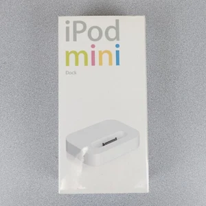 Apple iPod Mini Dock Old Stock Genuine Rare 2004 New Sealed Minimal Shelf Wear - Picture 1 of 5