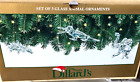 Dillard's Clear Glass Porcupine, Alligator And Elephant Ornaments  Vintage Nib