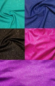 Scrunchie per capelli in maglia glitterata di Sherry blu rosa verde viola nero  - Foto 1 di 8