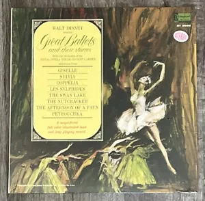 WALT DISNEY GREAT BALLETS AND THEIR STORIES DISNEYLAND LP ST-3932 SEALED - Picture 1 of 3