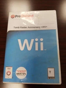 Disco Lara Croft: Tomb Raider Anniversary (Nintendo Wii, 2007) solamente - Imagen 1 de 2