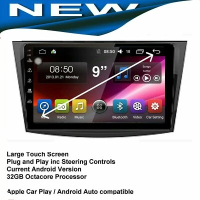 MAZDA 3 BL  2009 - 2013  GPS BLUETOOTH APPLE CARPLAY HEAD UNIT CAMERA STEREO - Image 1 of 4