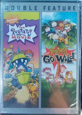 The Rugrats Movie / Rugrats Go Wild Double Feature (2013 Paramount DVD)  - Image 1 of 2