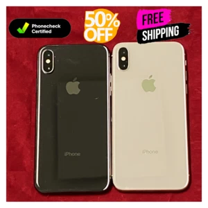 Apple iPhone XS 256 GB|64 GB molto buono sbloccato Verizon T-Mobile - argento/grigio - Foto 1 di 9