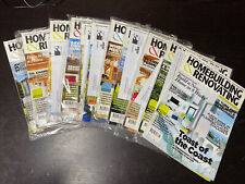 Homebuilding & Renovating. 12x Magazines Jan To Dec 2013