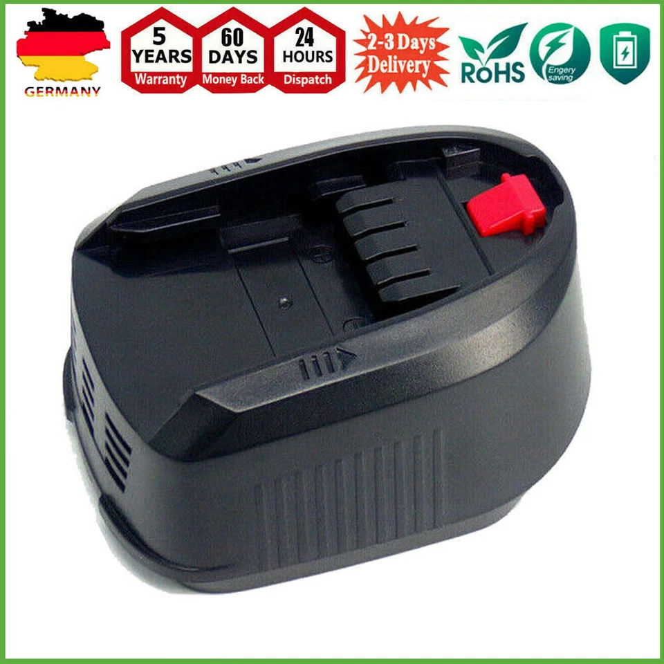 18V for Bosch Akku PSR PSB 18 Li-2 PST PSB 1-2P 2607336039 2607336207 1600Z00000