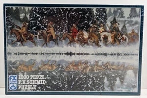 FX Schmid Mystic Reflections 1000 Pc Puzzle Vintage Native American Fun Gift NEW - Picture 1 of 23