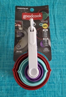 GoodCook 8pc Measuring Cup and Measuring Spoon Set - Image 1 of 3