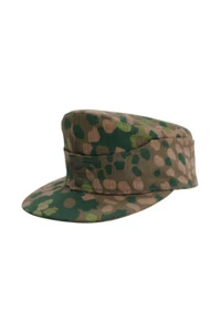 WWII German Elite DOT 44 camo M43 field cap L - Picture 1 of 2